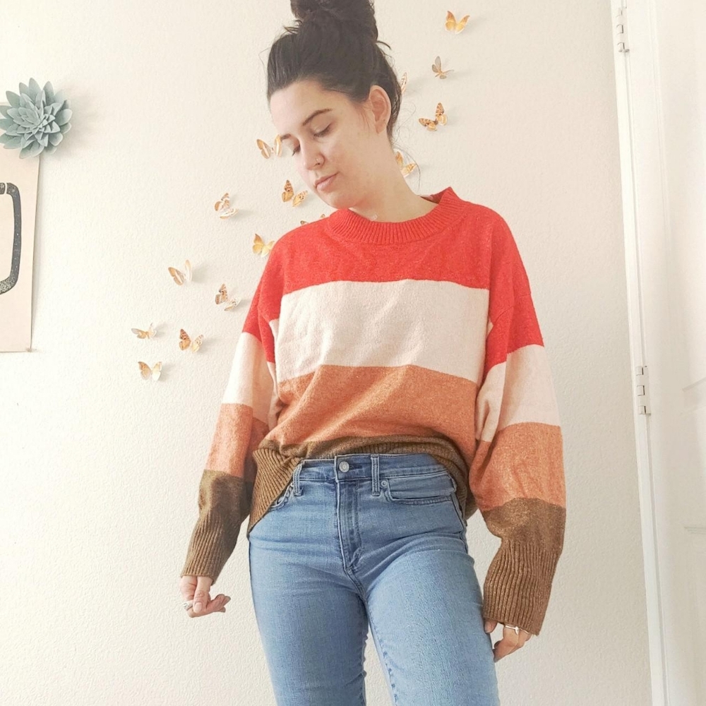 Striped Target Sweater